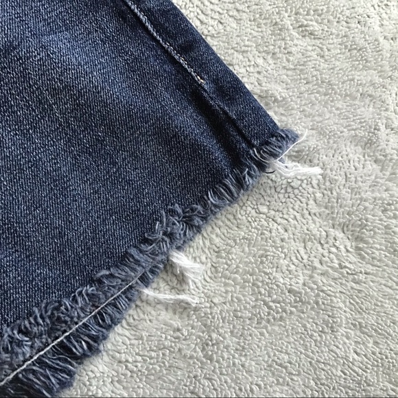 MOTHER The Charmer Fray Patch Shorts Girl Crush 24 - Picture 6 of 15